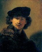 Rembrandt Peale Self portrait painting